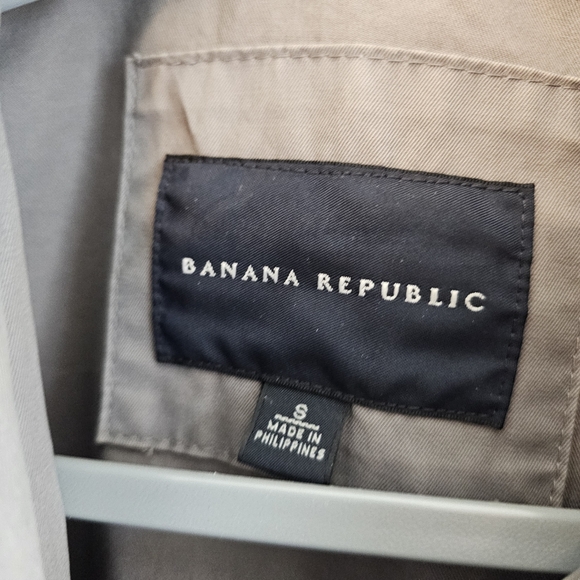 Banana Rebublic Classic Khaki Women's Utility Jacket Size Small - Picture 9 of 10